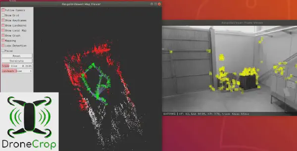 Drone autonomous navigation in greenhouses